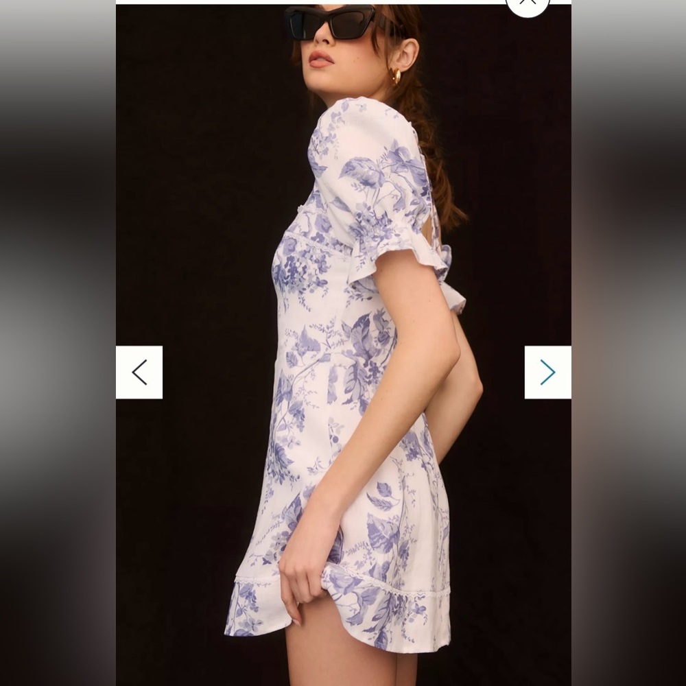 Reformation Evianna Linen Dress - Picture 5 of 12
